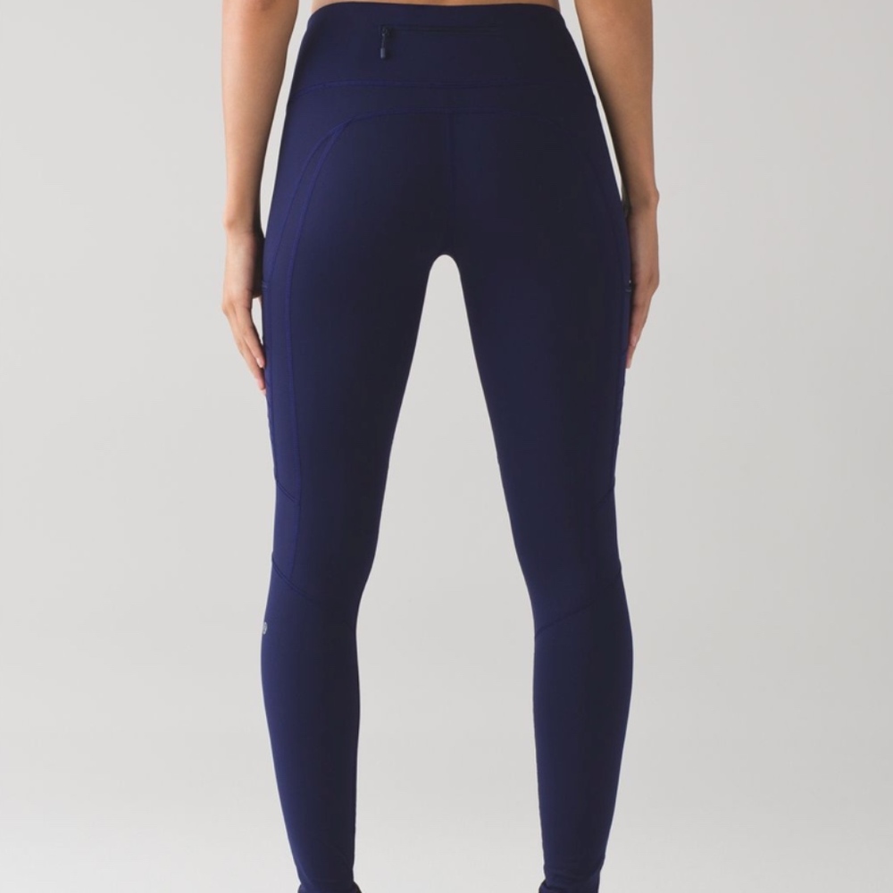 Lululemon Fresh Tracks fleece tights size 4